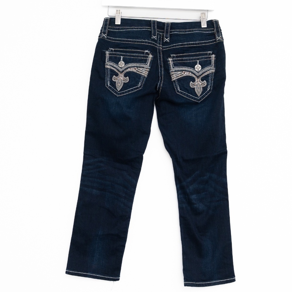 Rock Revival Yara Cuffed Stretch Capri Jeans - Picture 3 of 13